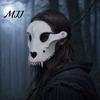 Dark Gothic Cosplay Accessory Halloween Sheep Head Masque, Skull Full Face Accessory, Masque Realistic Scary Animal for Masquerade Party