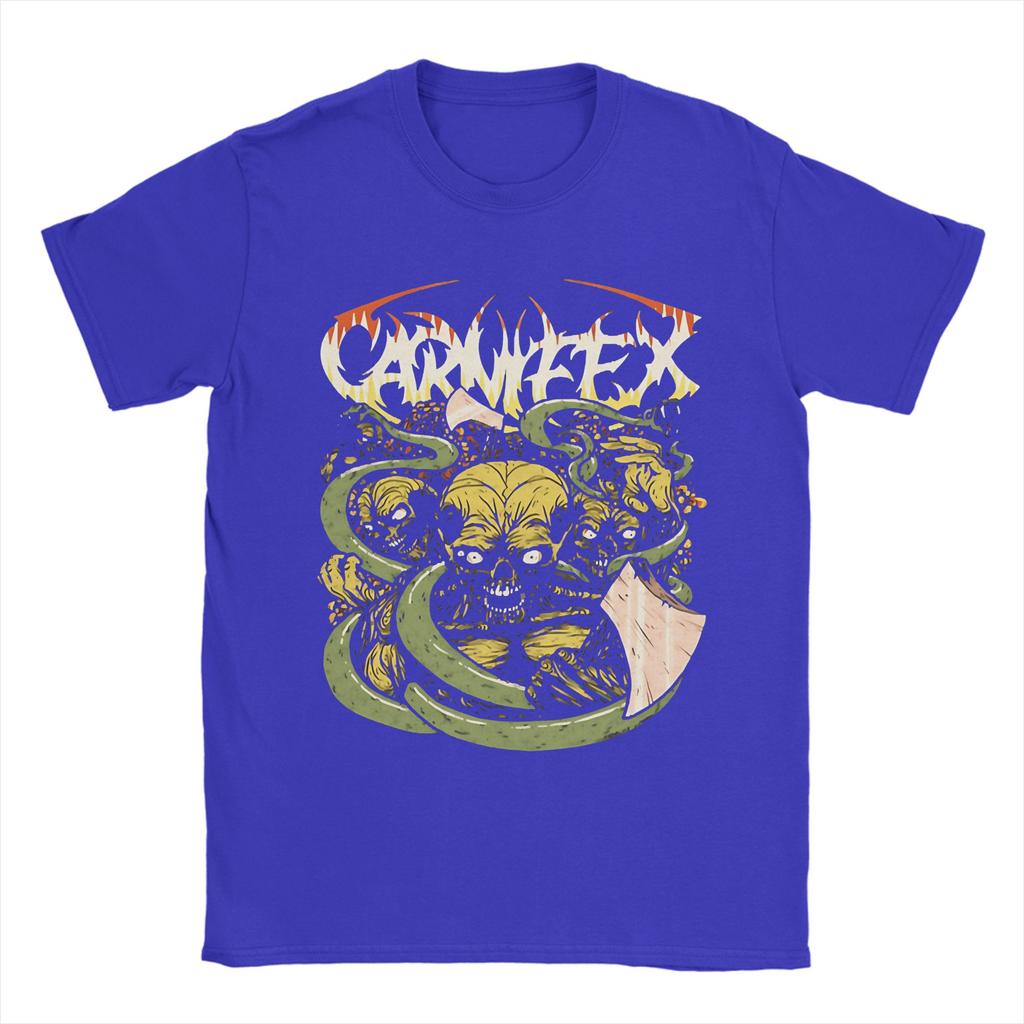 Amazing Carnifex Band T Shirt Summer  100 Cotton T Shirts For Unisexs Harajuku Print Tee Shirt Short Sleeve Vintage Top Tees