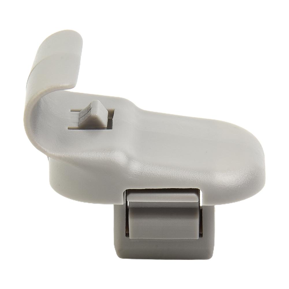 Gray Sun Visor Clips LC62-69-261B-30 LC62-69-261B-75 LC6269261B34 Plastic