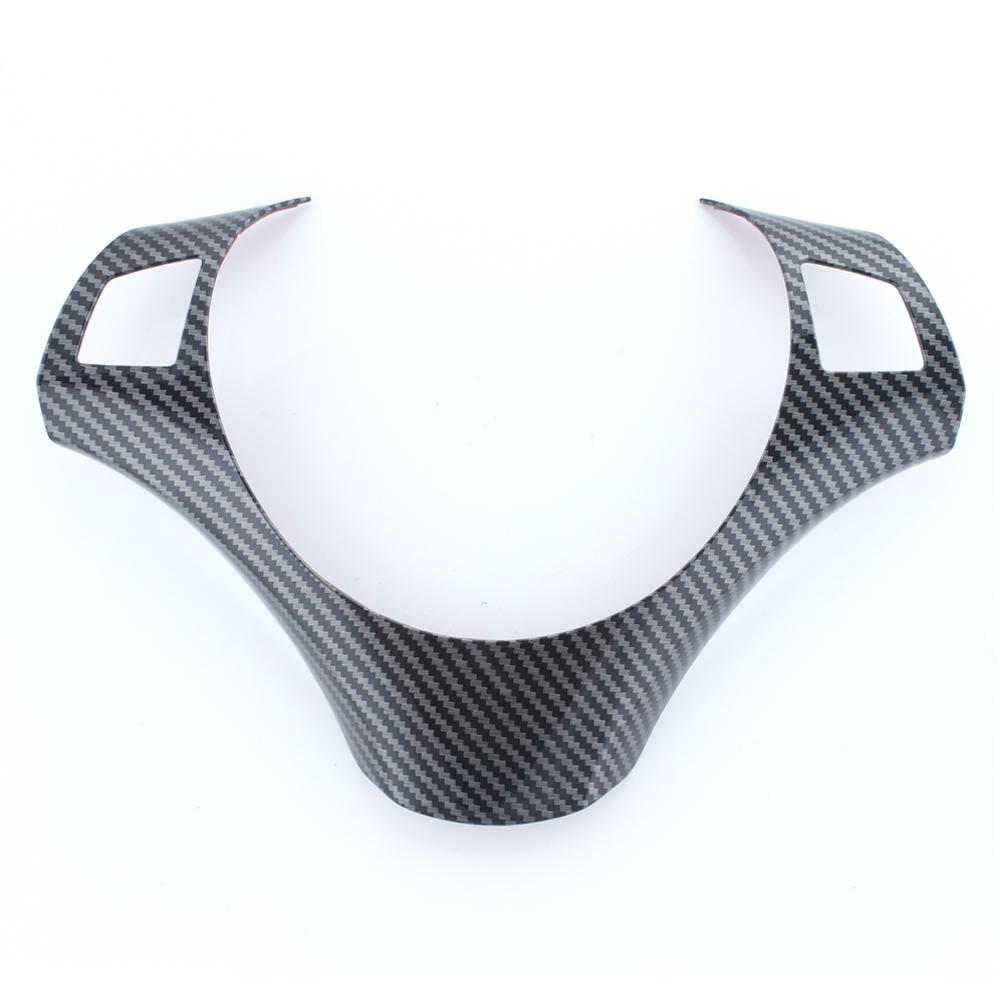 For BMW 1 3 Series E87 E90 E92 E93 2005-2012  X1 E84 Car Steering Wheel Panel Decoration Cover Trim accessories