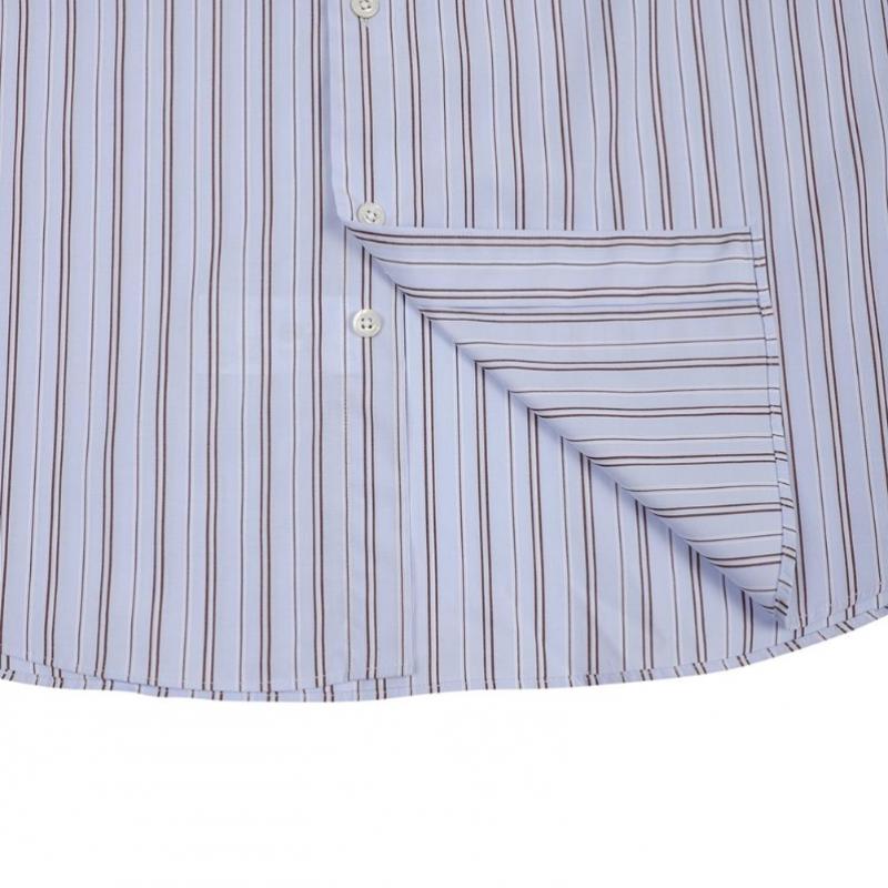 Daks 26ss Easy Care Stripe Slim Fit Dress Shirt Dmp1shdl280b1