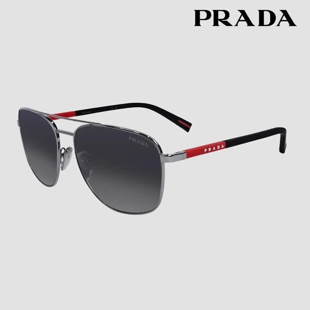 

Prada Aviator Sports Sunglasses PS 54ZS 5AV09U
