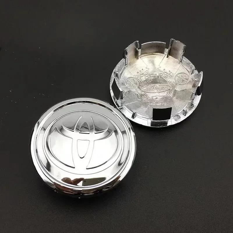 4pcs 56/57mm Car Tyre Wheel Center Hub Cap Badge For Toyota C-hr Prado Yaris Rav4 Prius Hilux Avensis Corolla Camry accessory