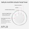 APLB Salicylic Acid Baja Arbutin Facial Toner, 160ml, 1 Unit