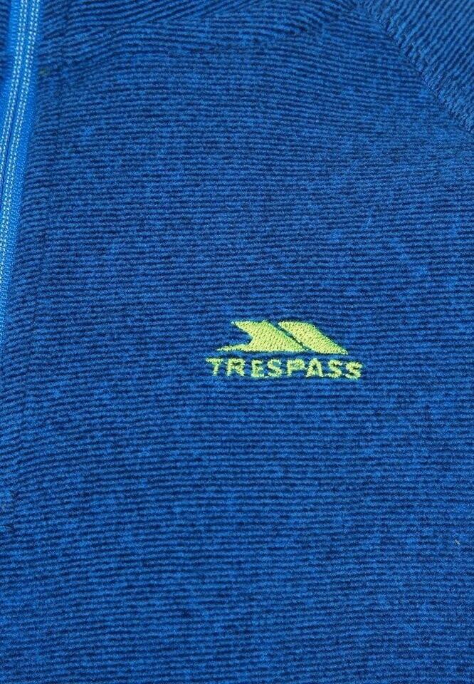 Jacket Trespass Keynote Warmer Made of Microfleece Blue Black