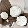 Back Cushion Nordic Style Rose Flower Shape Soft Comfortable Pillow Home Living Room Bedroom Office Decor