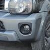Decorazione della copertura del fendinebbia anteriore dell'auto Decorazione della protezione del fendinebbia per Suzuki Jimny 2019-2023 Accessori in metallo, 2 pezzi(Nero)