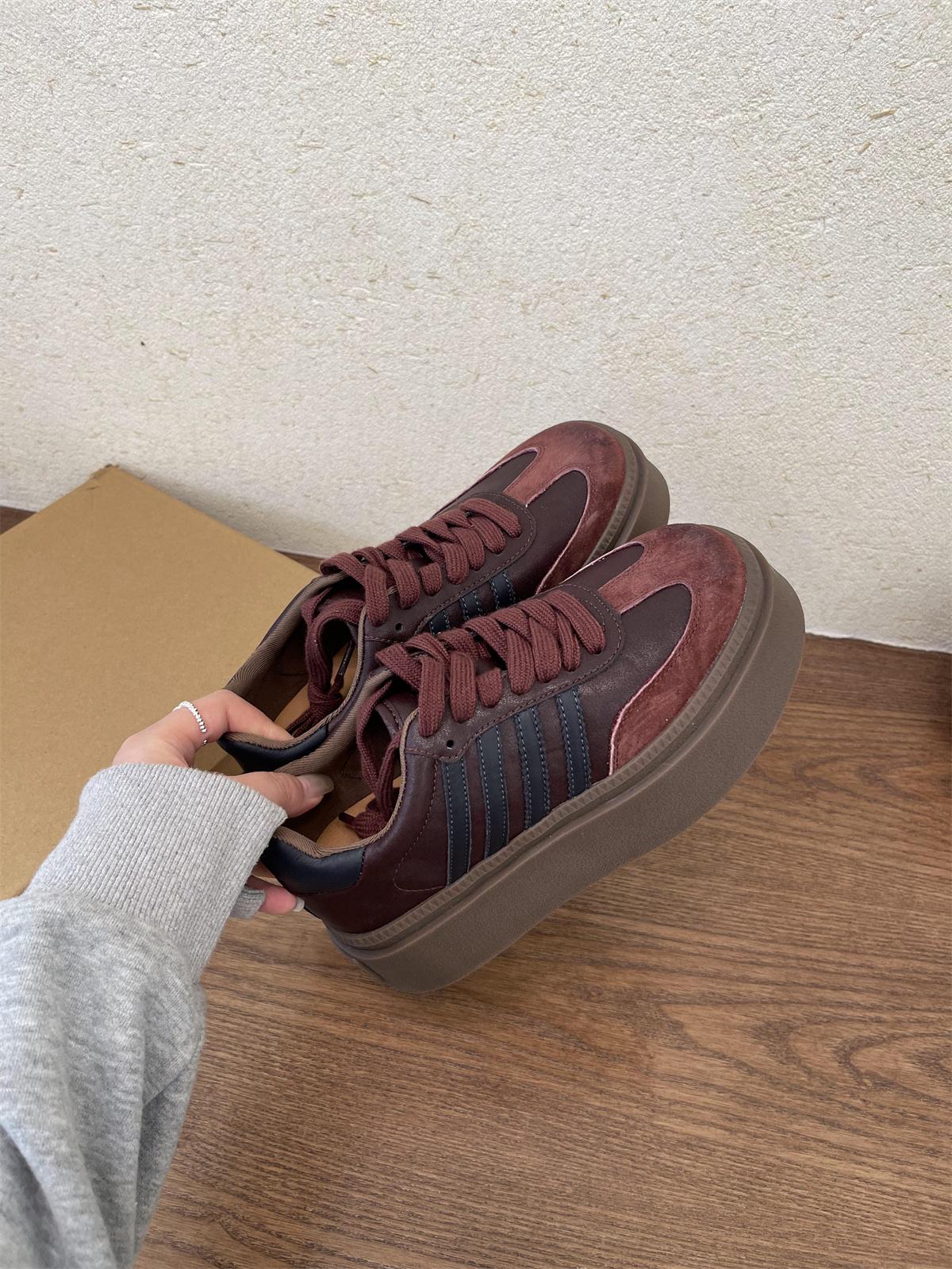 

Модная женская вулканизированная обувь, дизайн, круглый носок, шнуровка, спортивная повседневная женская обувь, удобная обувь на плоской подошве, zapatos de mujer 35 красный