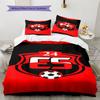 24 Erzincanspor Pattern Bedding Set Quilt Cover Pillowcase Home Decor Gift (1 * duvet cover + 2 * pillowcase, without core)