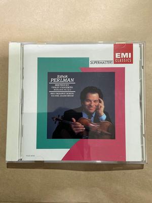 CD PERLMAN (ITZHAK), BEETHOVEN, BARENB - Beethoven: Violin Concerto In D Maj TOCE8158 Japan ObiClassical Used