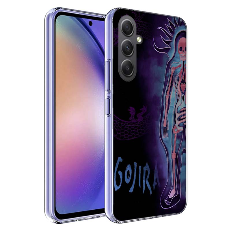 

G-Gojira Band Phone Case for Samsung A17 A37 A57 A07 A16 A26 A36 A56 A06 A02S A12 A22 A32 A52S A04S A14 A24 A34 A54 A03 A13 A33 Samsung A53 5G