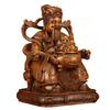 God of Wealth Figurine: Attract prosperity from all directions. Ideal for home or office, perfect for living rooms or shop openings/housewarmings.