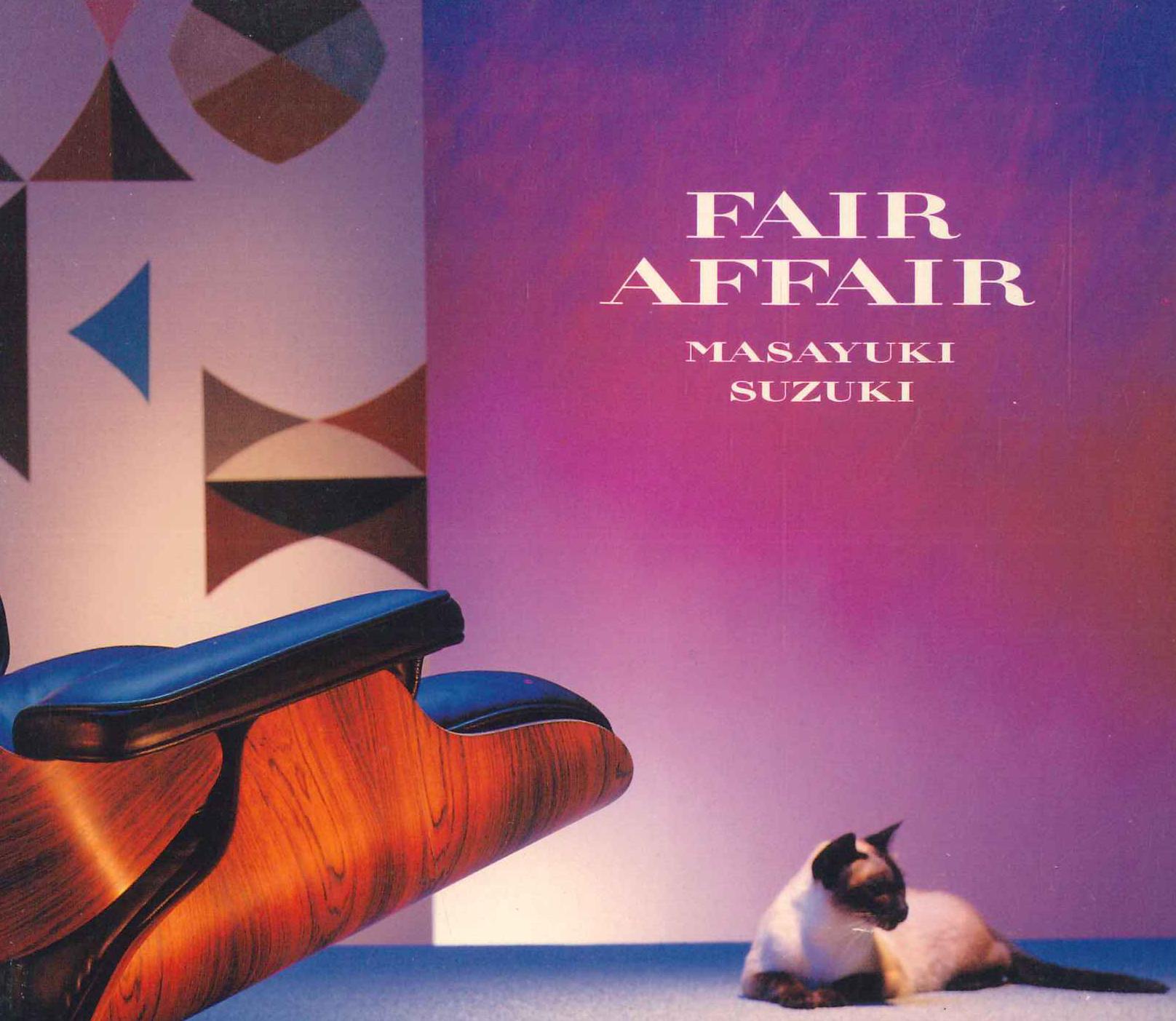 

CD MASAYUKI SUZUKI - Fair AFFAIR ESCB1314PROMO EPIC 1992 Япония Японская поп/рок Б/у