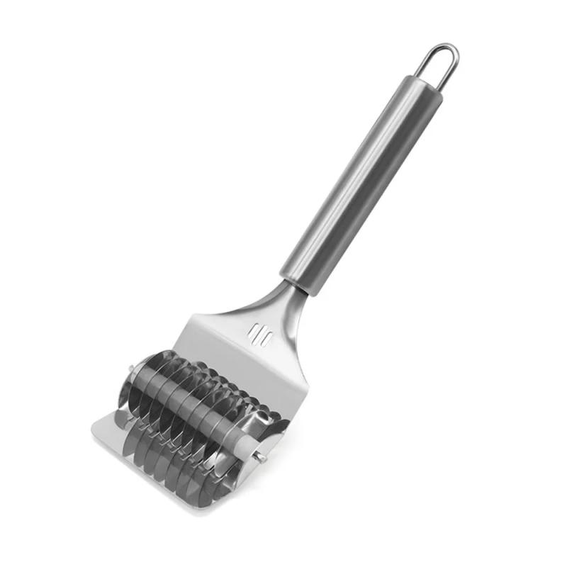 Kitchen Vanilla Noodle Cutter Stainless Steel Manual Noodle Cutting Device Chive Cutting All-steel Kitchen Noodle Makers Gadget