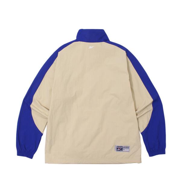 Reebok Legend Warm Up Anorak Blue Half Zip Up