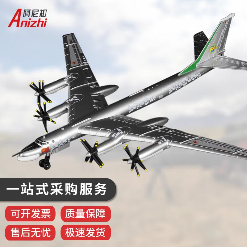 TU-95 Bear Bomber Aircraft Model