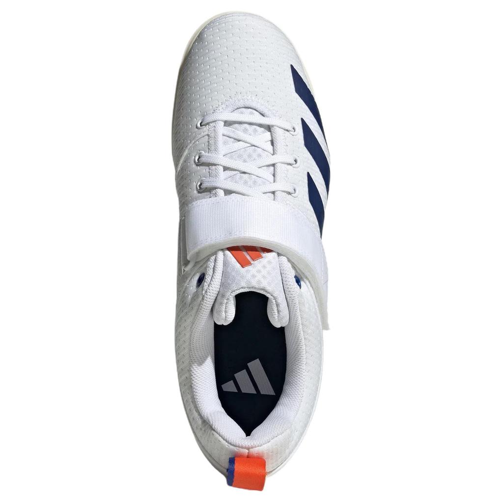 adidas Powerlift 5 White Dark Blue Unisex Sneakers Cloud-White Royal-Blue JP9878