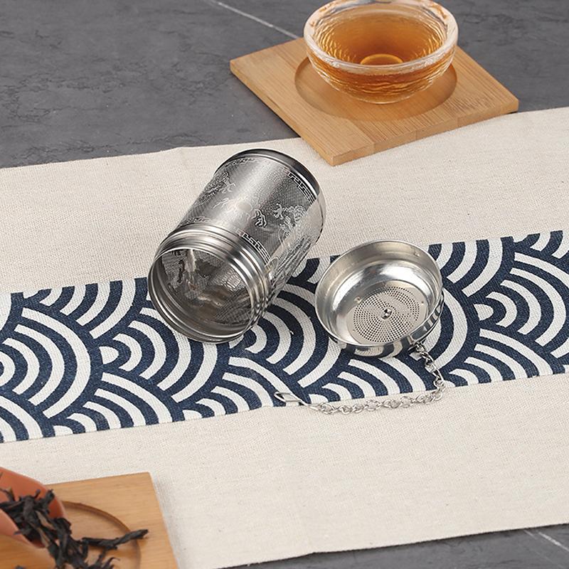 Sitko do herbaty ze stali nierdzewnej zaparzacz do herbaty liście herbaty przyprawy kulki sitko czajniczek filtr do kawy o drobnych oczkach naczynia do herbaty