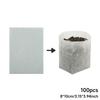 100pcs Biodegradable Nonwoven Nursery Bags Seedling Grow Pots Eco-Friendly Breathable Plant Bags for Garden Greenhouse Transplanting