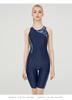 Elegante Costume da Bagno Intero da Donna con Controllo Pancia e Imbottiture per il Seno
