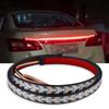 AUTOMECHANIST Car Spoiler Wing Car Rear Trunk Spoiler LED Lamp Brake Lights Bumper Auto Trunk Lamp For Rear Spoiler Wing