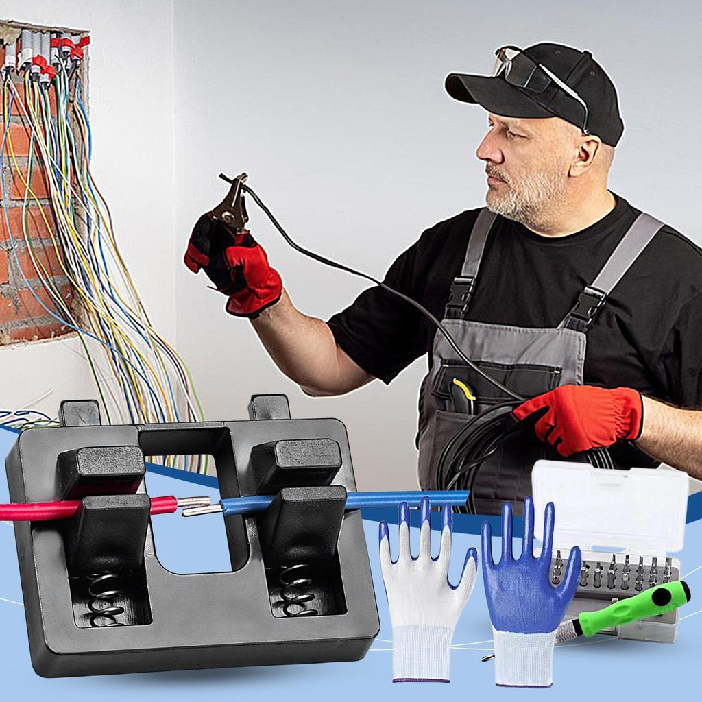 Electric Wire Welding Fixture Holder Electrical Work Stabilizing Welding Fixture Versatile Portable Soldering Accessories For