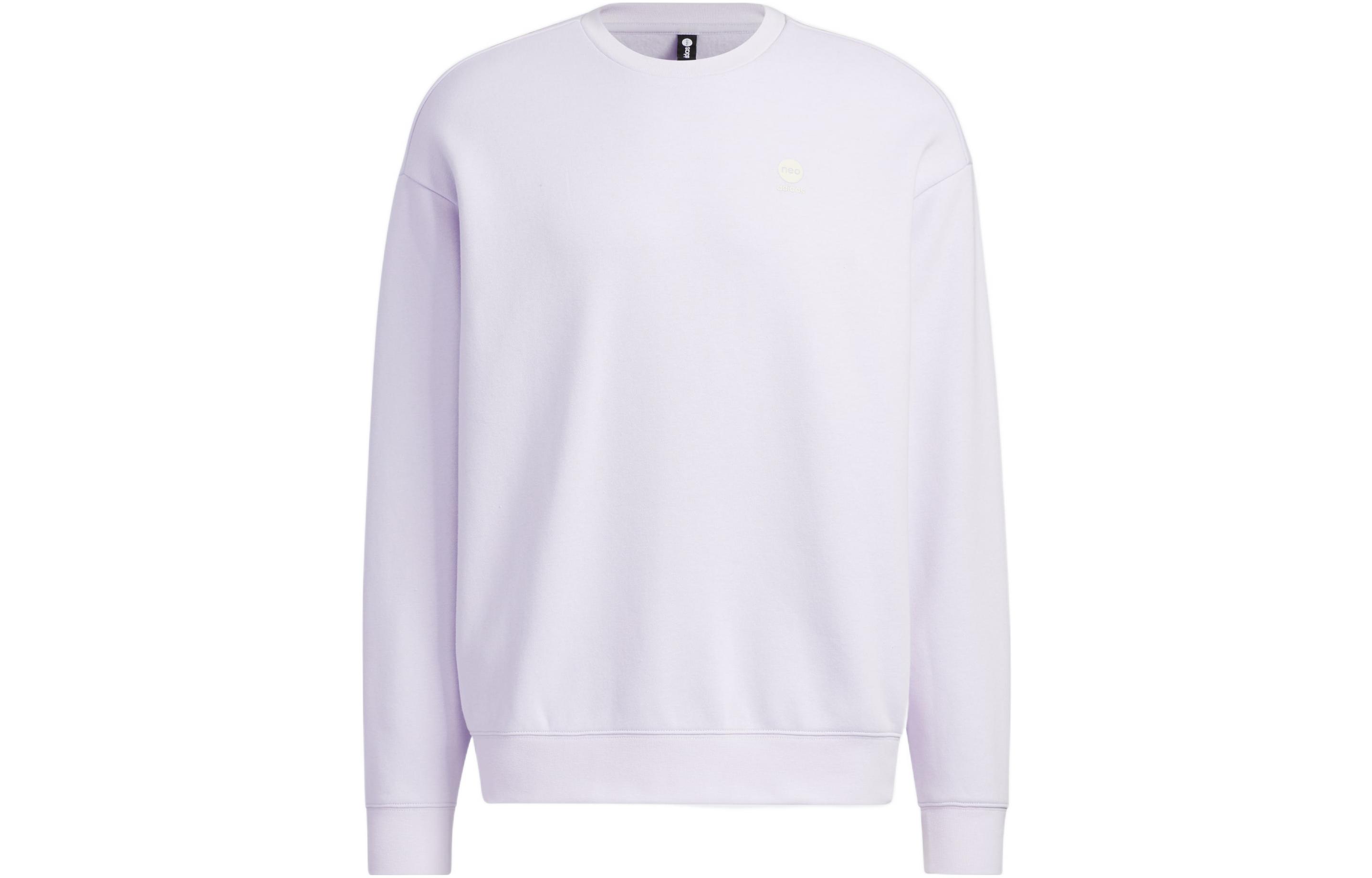 Adidas Neo Sweatshirts Unisex White Crew Neck Moderate Regular HY9658 M