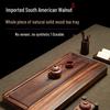 Kung Fu Tea Tray with Embedded Drainage