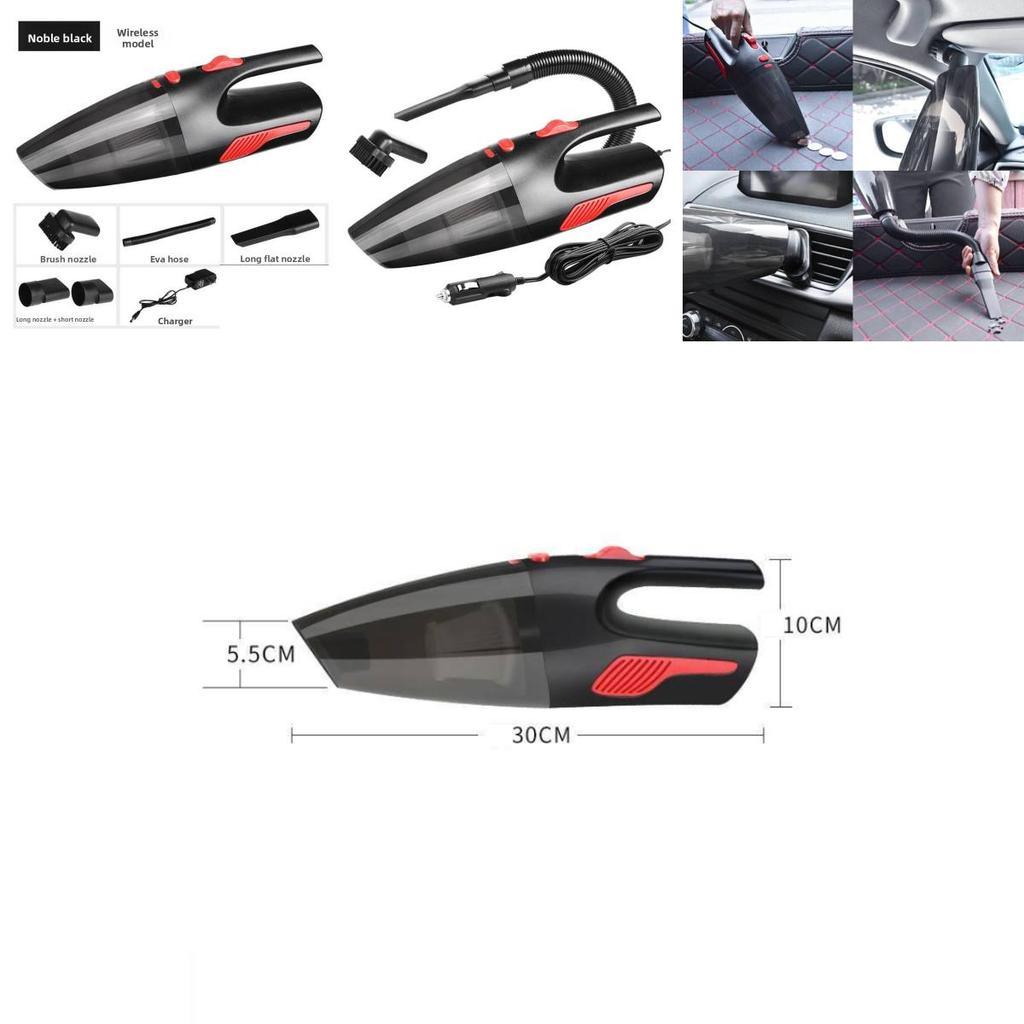 Portable Cordless Wet Dry Car Wireless Vacuum Cleaner With High Suction For Home And Vehicle Use