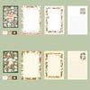 Floral Pattern Card Envelope Set Writing Paper with Envelopes  School Office Supplies