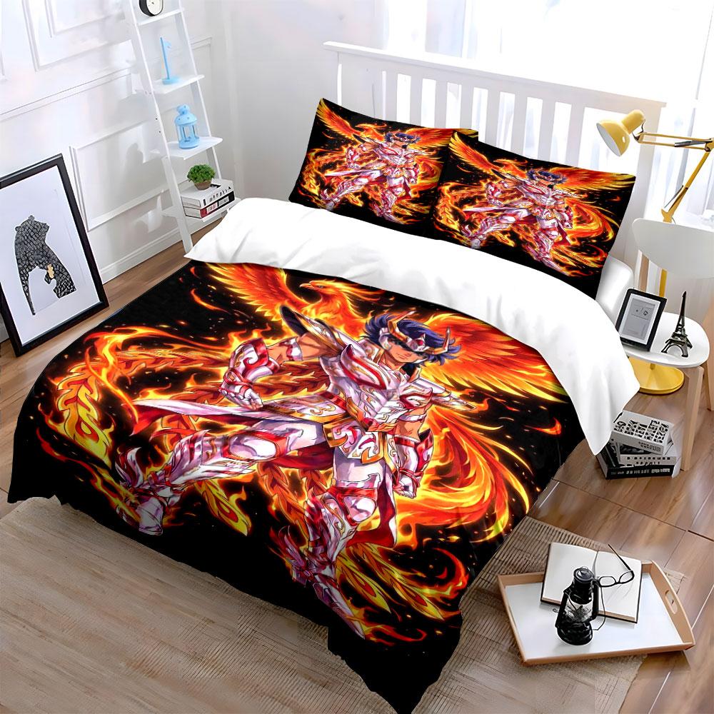 Fiery phoenix rising. Bedding sets Duvet covers Pillowcases(1* Duvet Cover 2* Pillowcases without duvet insert)