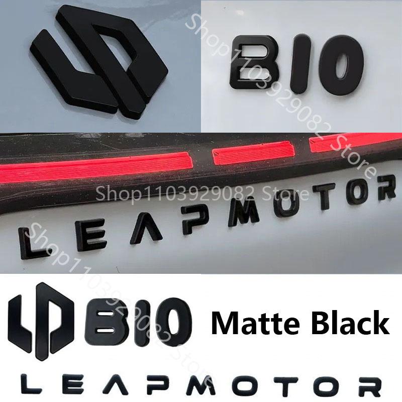 dnprv2 For Leapmotor B10 2025 2026 Car Logo Car Exterior Decoration Front Cover Car Logo Car Rear Logo Decorative Stickers Accessories