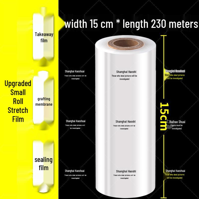 Commercial Cling Film: Industrial PE Stretch & Food Wrap Sealing Plastic