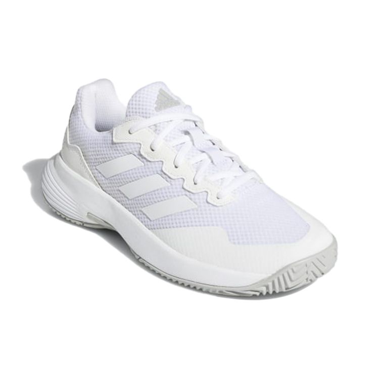 adidas GameCourt 2.0 White Grey Women Sneakers Cloud-White Grey-Two GW4971
