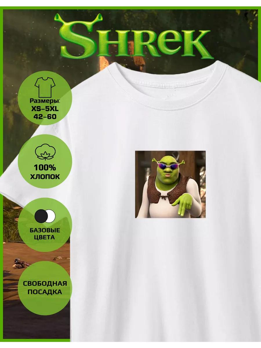 T-shirt with Shrek print 3XL