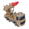 Armored Vehicle Car Stimulation Pull Back Light Music Electronic Dual Armored Model Truck for