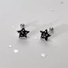 1 Paar Süße Polka Dot Stern Ohrstecker Hypoallergen Schraubverschlüsse Für Tägliches Tragen Lässige Ausflüge Schmuck