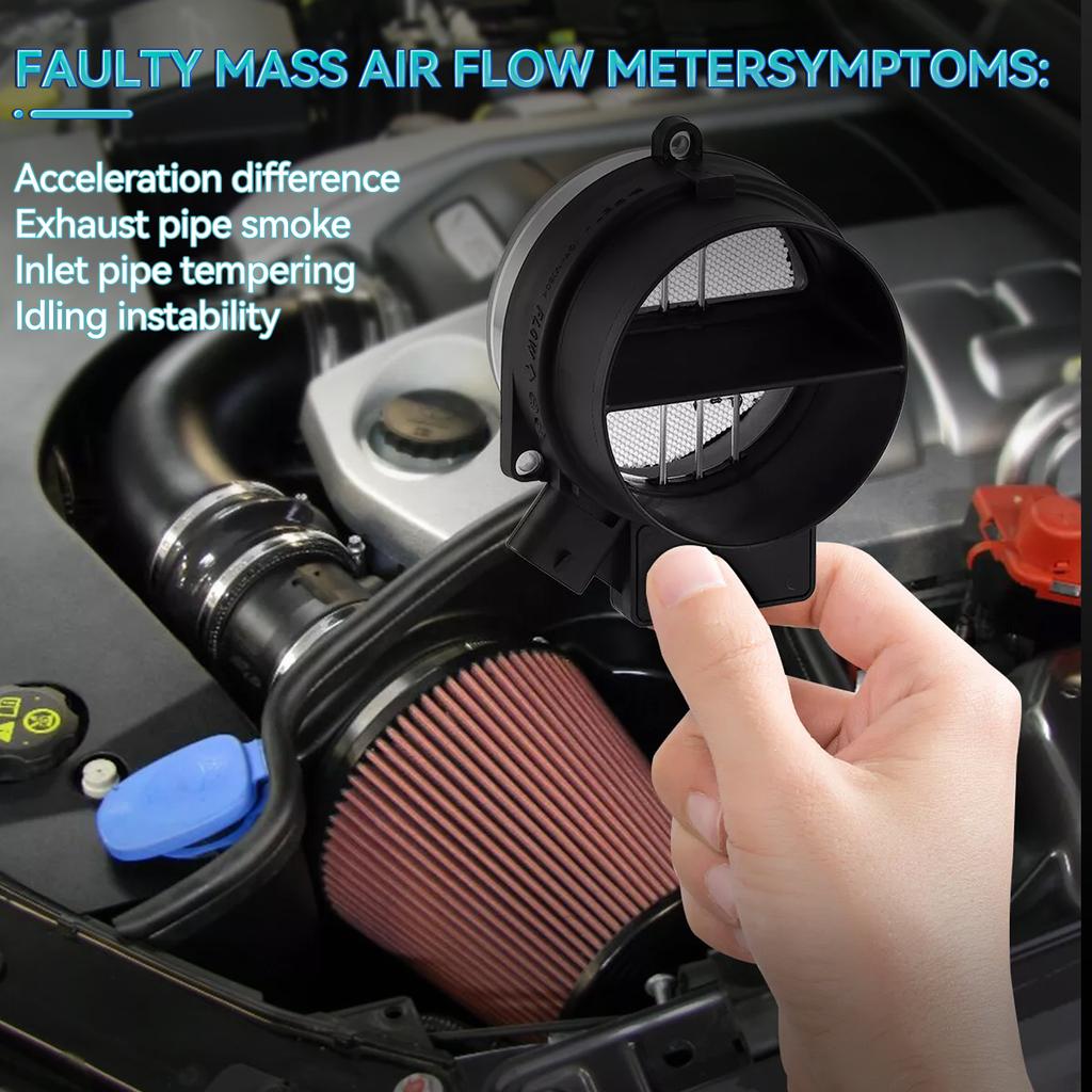 MAF Mass Air Flow Sensor Meter 5 Pins for Chevrolet Corvette Silverado Avalanche 1500 Suburban Tahoe GMC Sierra Yukon 25168491