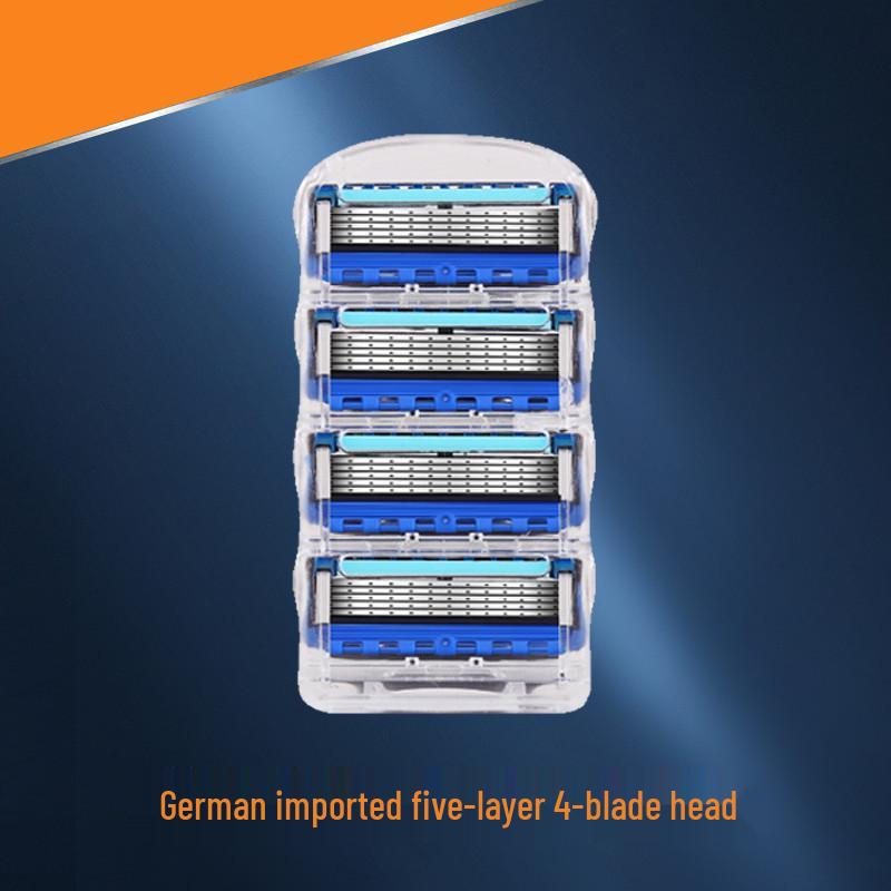 Five-Layer Precision Engineered Men s Universal Razor Blades