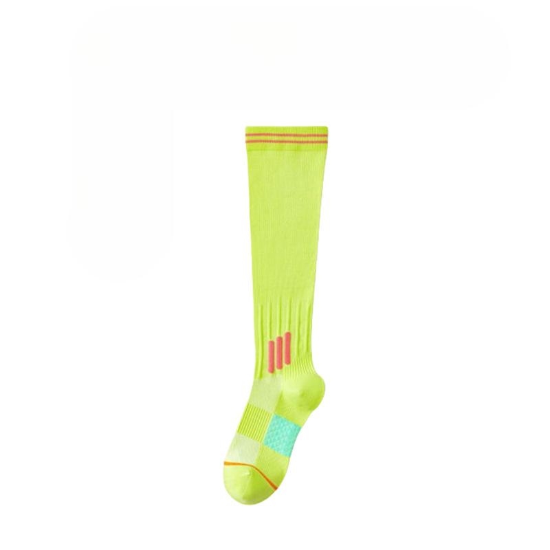 2 Pairs of Women's Professional Fitness Yoga Exercise Pressure Long Leg Socks