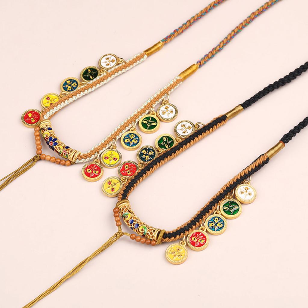 5 sztuk Praktyczny stopowy Pięciokierunkowy Wisiorek Bóstwa Bogactwa Przenośny dla Entuzjastów Biżuterii Szukających Szczęścia i Fortuny