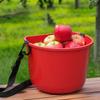 Picking Basket Picker Bucket Adjustable Strap Accessories Multifunction Red Garden Tool for