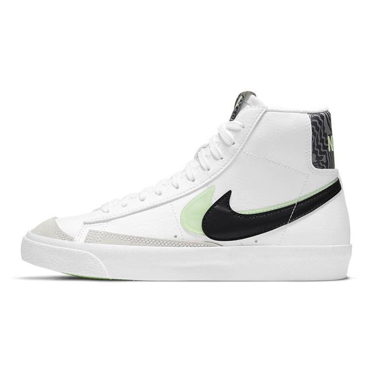 (GS) Nike Blazer Mid 77 SE Double Swoosh - White Vapor Green Kids DD1847-100 EU 36