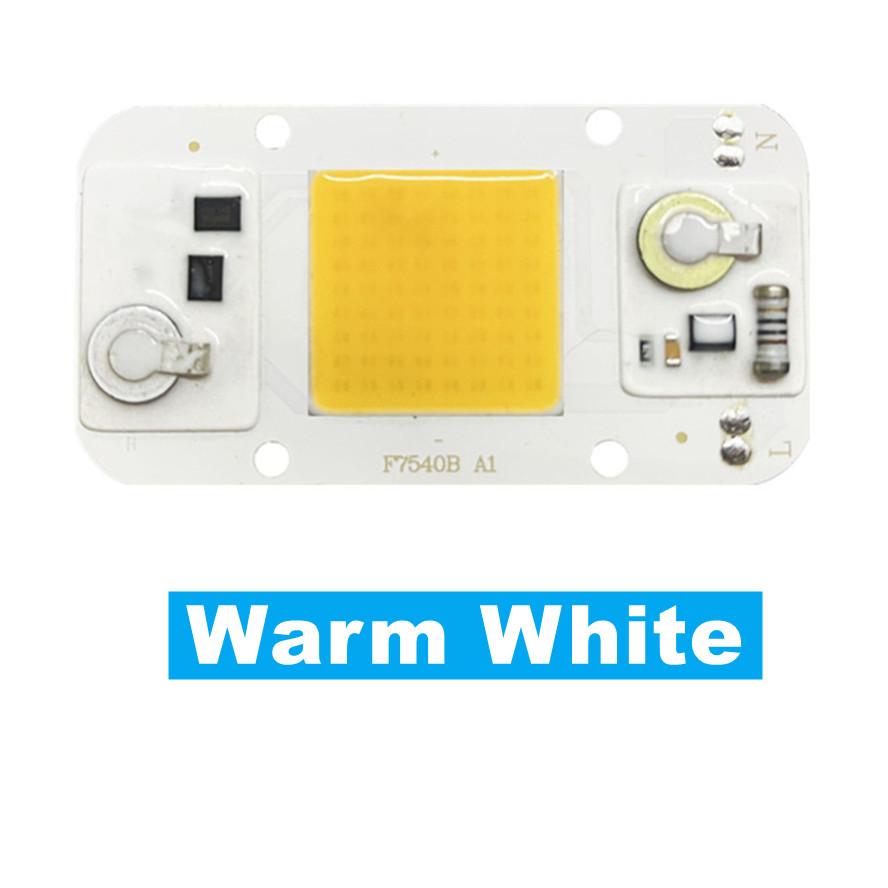 Hydroponice AC 220 V 20 W 30 W 50 W COB LED Pflanzenlampe Chip Vollspektrum 380 nm-780 nm für Zimmerpflanzen Sämlinge wachsen Blumen