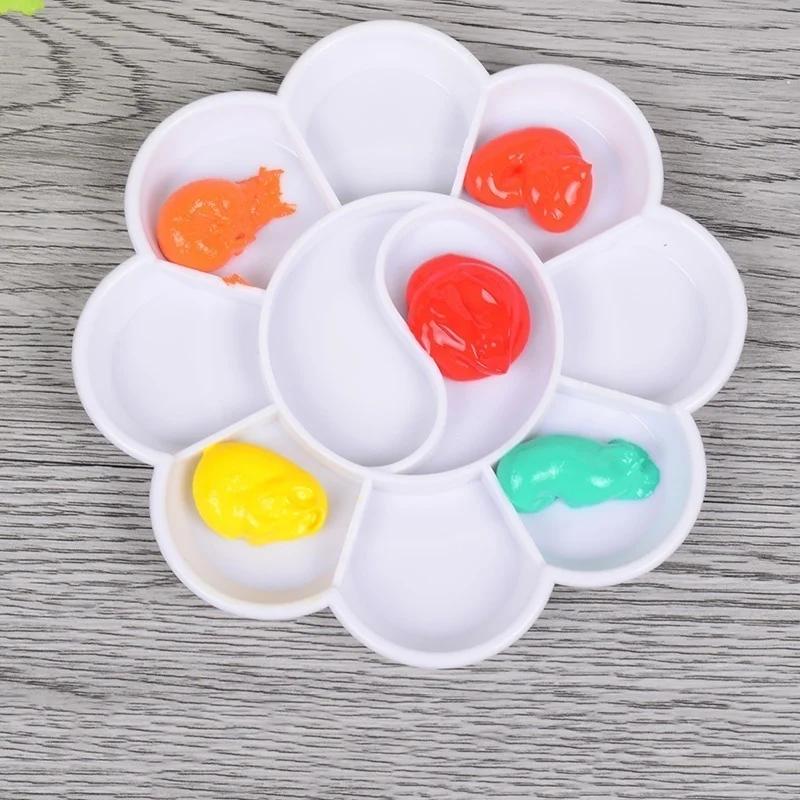 4 velikosti Plastová paleta Art Alternatives Podložka na barvy Umělecké potřeby pro akvarel pro akryl, olej, propylen, kvaš, řemesla, DIY