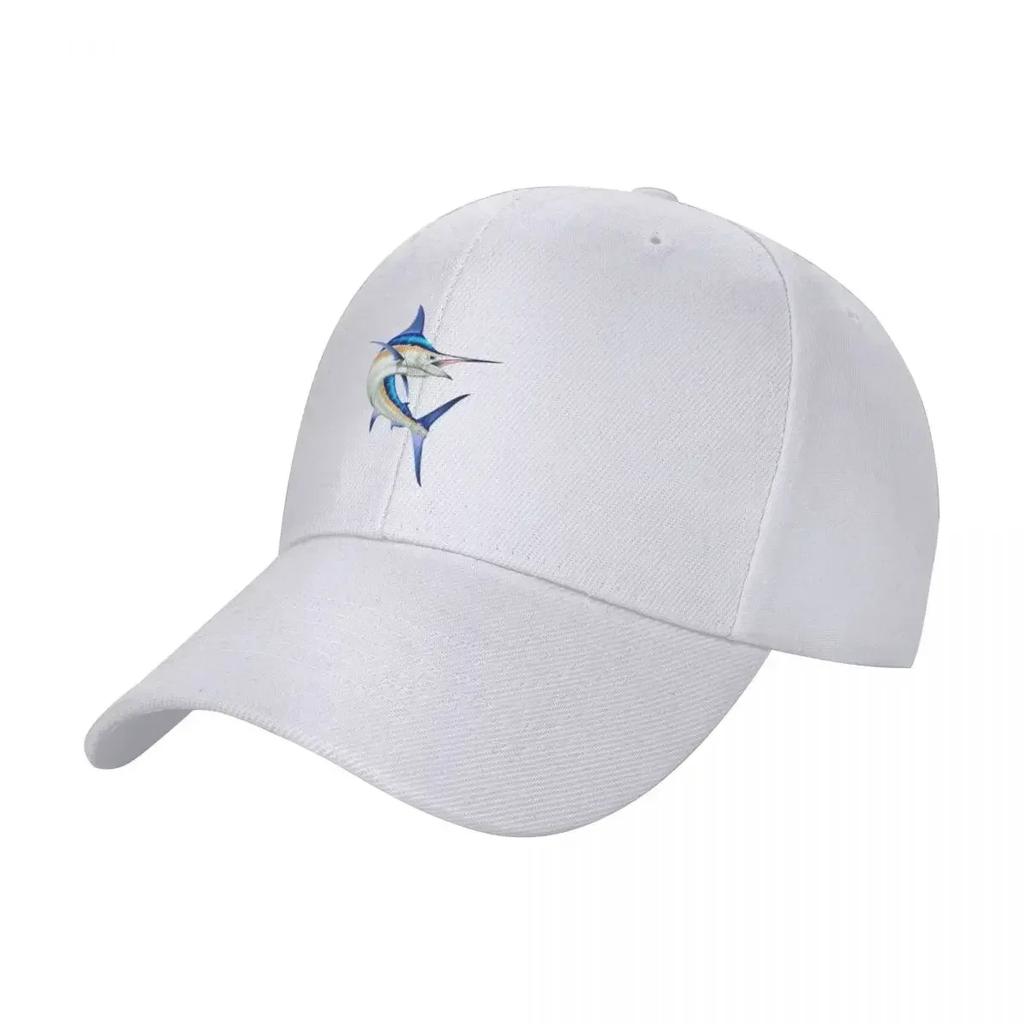 Beautiful Blue Marlin Baseball Cap Tea Hat Sun Hat For Children Fishing Cap Fashion Beach Baseball For Men Womens
