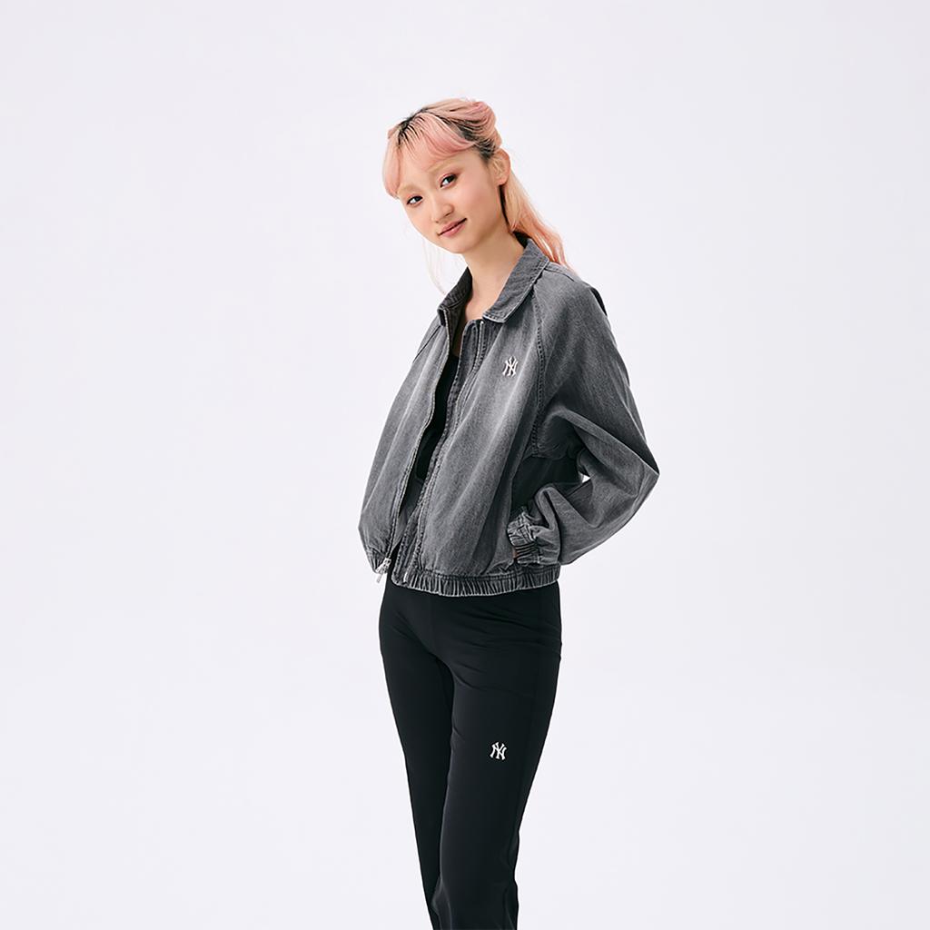 New MLB College Style Series Jackets Women's Gray 3FDKV0151-50GRS