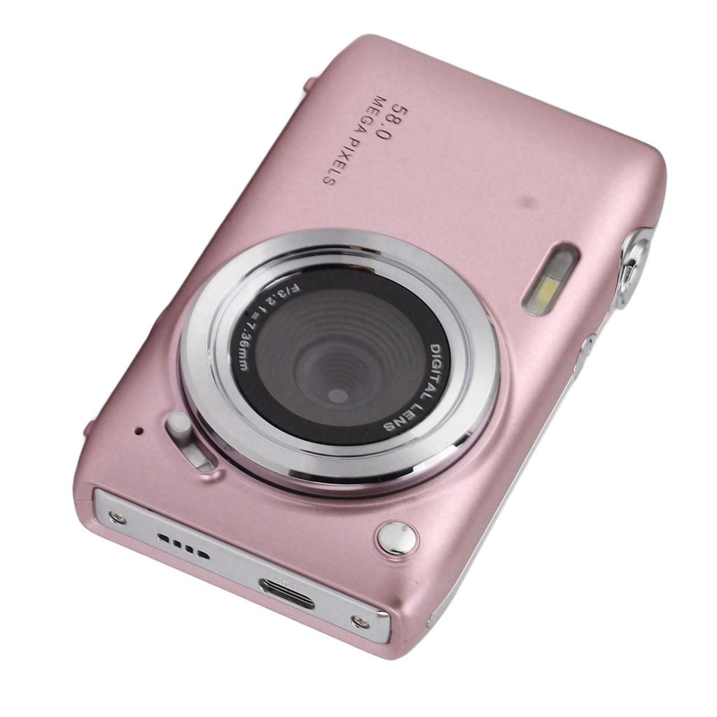 4K Digital Camera for Teens 58MP HD 2.88 Inch Screen 16X Zoom Autofocus Compact Camera for Travel Photography Vlog