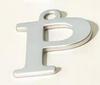 DIY Jewelry Accessories: 26 Alphabet Titanium Steel Pendants for Bracelets, Necklaces, Handmade Charms