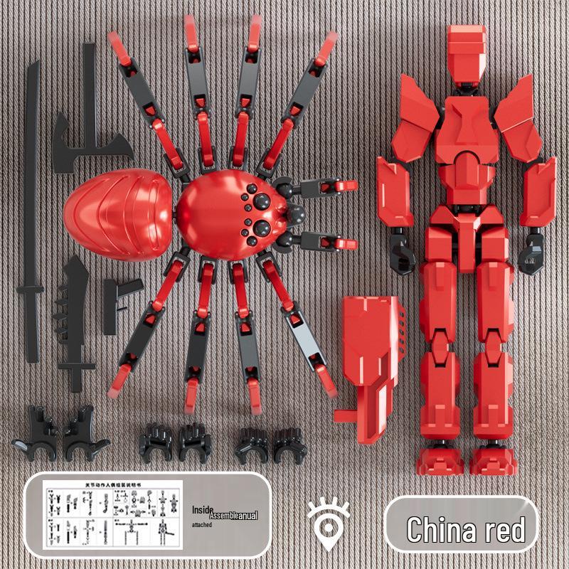 Multi-joint Movable Figure Assembly Toy and Ornament